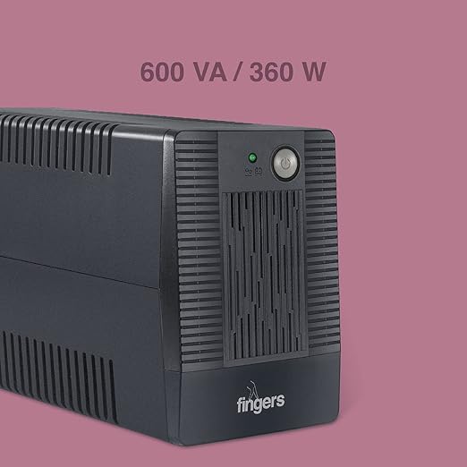 FINGERS FR-630 Fast-Recharge Power Supply UPS (600 VA / 360 W) - Image 3