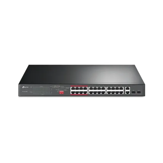 TP-Link Poe Switch 24 Port (24 FE + 2 GE + 2 GE SFP Port) TL-SL1226P