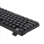 FINGERS WonderClicks K9 Wired USB Keyboard (104 Keys Including 12 Quick Media Keys and Rupee Key, Slim Design, 1.5 m USB Cable, Compatible with Windows, macOS, Linux) Rich Black - Image 4