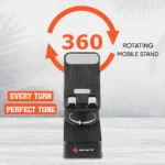 SHARK Ninja Portable Speaker-Cum-Mobile Stand with Rotating 360-degree | Dazzling RGB Lights | 20W Output, USB Input | 6-Hours Big Playback Time |Built-in Mic for Hands-Free Calls| 6 Months Warranty - Image 3