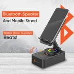 SHARK Ninja Portable Speaker-Cum-Mobile Stand with Rotating 360-degree | Dazzling RGB Lights | 20W Output, USB Input | 6-Hours Big Playback Time |Built-in Mic for Hands-Free Calls| 6 Months Warranty - Image 4