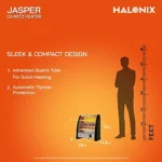 Halonix Jasper Quartz Room Heater 800W - Image 4