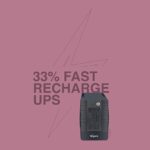 FINGERS FR-630 Fast-Recharge Power Supply UPS (600 VA / 360 W) - Image 4