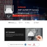 Hi-Xecure 3MP 4G Mini Dome Camera HX-SD30L3-4G - Image 2