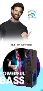 Zebronics Zeb Blasto 95W Tower Speaker Black - Bluetooth - Image 5