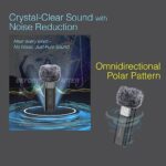 FINGERS PhoneMic- Lightning Laveliar Wireless Microphone (Lapel Wireless Mic for Audio Recording, Live-Streaming, Omnidirectional, Simple Plug & Play, Compatible with Lightning-Based Devices, iPhone) - Image 4