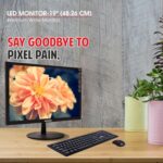 Zebion 19HD4 19 Inch (48.26 Cm) Wide Led Monitor with Supporting Hdmi, Vga Input, Resolution 1440 X 900 Pixels, 17M Colors, Glossy Panel, Slim Design and Durable Body (Black) - Image 7