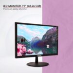 Zebion 19HD4 19 Inch (48.26 Cm) Wide Led Monitor with Supporting Hdmi, Vga Input, Resolution 1440 X 900 Pixels, 17M Colors, Glossy Panel, Slim Design and Durable Body (Black) - Image 9