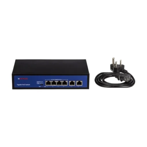 CP-Plus Poe Switch 4 Port (4 GE + 2 GE Port) CP-DNW-GPU4G2-48C - Image 3