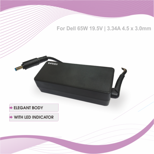 Zebion Lap Ada Dell 19.5V 3.34A 4530 - Image 3