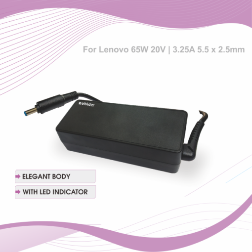 Zebion Lap Ada Lenovo 20V 3.25A USB - Image 5