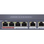 HIKVISION POE SWITCH 4 PORT (4 NORMAL + 2 UPLINK) 3E0106P
