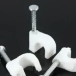 OLIVE CABLE CLIP 6MM (PACK OF 100) - Image 2