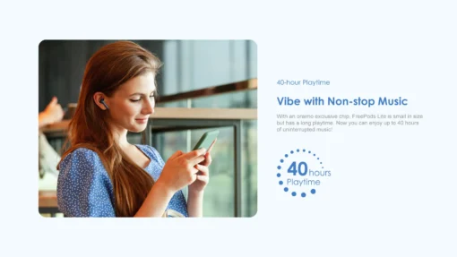 OTW-330 TWS EARPHONE NEBULA BLUE - Image 4