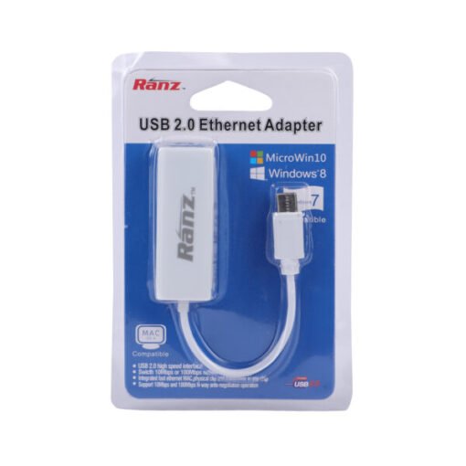 TYPE C TO LAN CONVERTOR 2.0V RANZ - Image 2