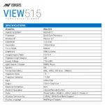 Ant Esports Projector VIEW515 (USB | HDMI) - Image 6