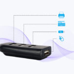 Zebronics Zeb-90HB 4 Port 2.0 USB HUB - Image 5