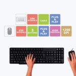 Zebronics Judwaa 750 keyboard and Mouse Combo - Image 2