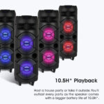ZEBRONICS ZB-450 Moving Monter 2X8L 48 W Bluetooth Party Speaker  (Black, Mono Channel) - Image 4