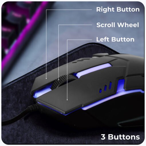 MOUSE ZEBRONICS USB GAMING SCORPIO PRO - Image 5
