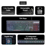 Zebronics Keyboard Combo Combat - Image 4
