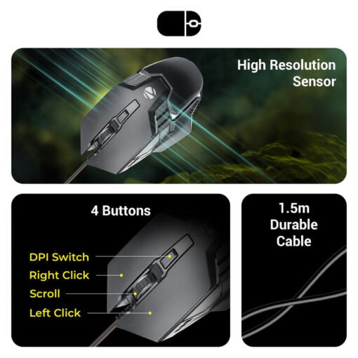 Zebronics Keyboard Combo Combat - Image 5
