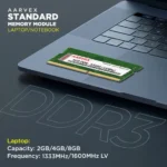 Aarvex Laptop Ram 8GB DDR3 1600Mhz - Image 2