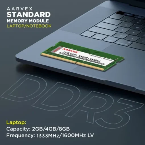 Aarvex Laptop Ram 8GB DDR3 1600Mhz - Image 2