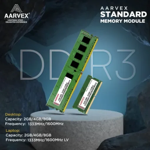 Aarvex Laptop Ram 8GB DDR3 1600Mhz - Image 3