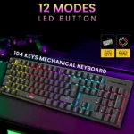 Ant Esports USB Mechanical Gaming Keyboard Mouse Combo (Thunder30) RGB - Image 3