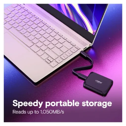 Crucial External SSD 1TB X9 (With USB 3.2) - Image 3