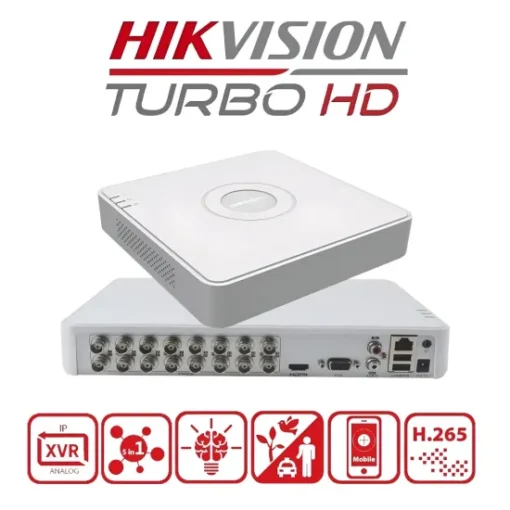 Hikvision Regular 16ch 1 SATA H.265+ Pro DVR (iDS-7116HQHI-M1/S) - Image 2