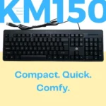 HP USB Keyboard Mouse Combo Chiclet KM150 - Image 3