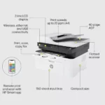 HP Laser Printer MFP 1188FNW A4 Print|Scan|Copy|Wi-Fi|ADF|Lan|FAX - Image 2