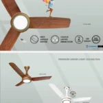 UNDER LIGHT FANS (EQUATOR ES CEILING)