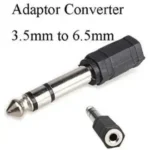 DI STEREO TO STEREO (6.3MM MALE TO 3.5MM FEMALE) CONVERTER