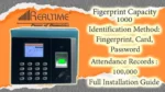 Realtime fingerprint Attendance RS 9w (with Wi-Fi) - Image 2
