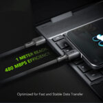 OCD-154CC- 3A 1.5M BLACKIN DATA CABLE - Image 4