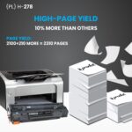 Prodot (PL) H-278 Toner Cartridge Replaces HP CE278A & Canon CRG 326/328 Compatible with HP LaserJet P1566-P1569/P1606-P1609/M1530/M1536-M1539 & Canon IC MF4410/4420/4430/4450/4550/4570/D520/D550/LBP 6200 - Image 3