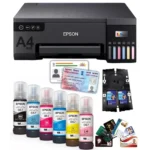 Epson Ink Tank Color Photo Printer L8050 A4 Single Function with WiFi (PVC CARD) 6 Color