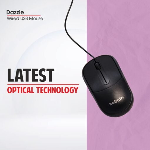 MOUSE USB ZEBION DAZZLE - Image 3