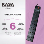 ZEBION SPIKE GUARD KASA 1.5MTR - Image 4