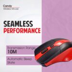 MOUSE CORDLESS ZEBION GLIDER CANDY - Image 5