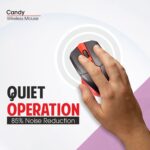 MOUSE CORDLESS ZEBION GLIDER CANDY - Image 4