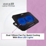 LAPTOP COOLER BASE ZEBION ZEFER Z5 - Image 2