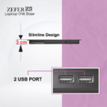 LAPTOP COOLER BASE ZEBION ZEFER Z5 - Image 4