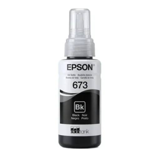 Epson 673 Black Genuine Inkjet Ink Bottle 70ml - Image 2