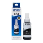 Epson 673 Black Genuine Inkjet Ink Bottle 70ml