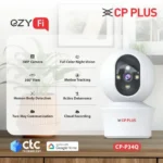 CP-Plus Wifi PT Camera 3MP Night Color with Two Way Talk (EZ-P34Q) - Image 2