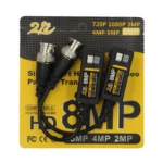 Video Balun For CCTV Camera 4MP Heavy (Screw Type Pair)